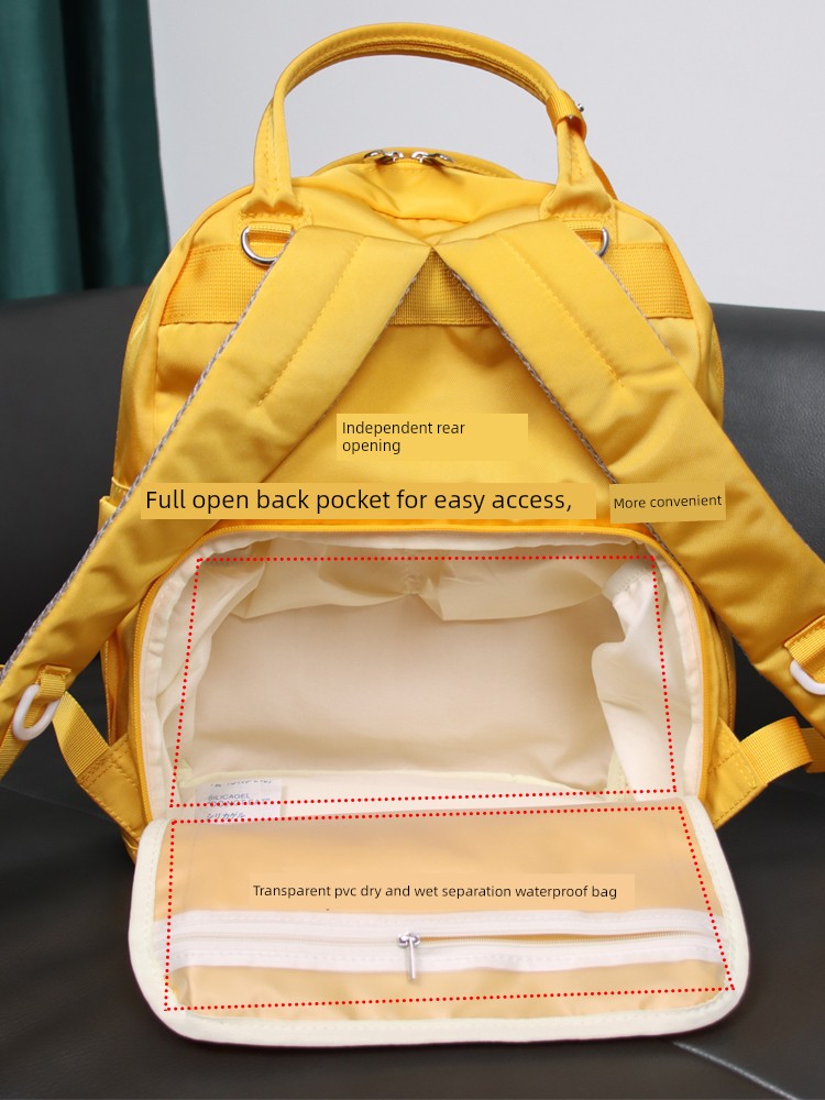 Japan Super Lightweight Waterproof Go out Satchel Baby Diaper Bag — 4