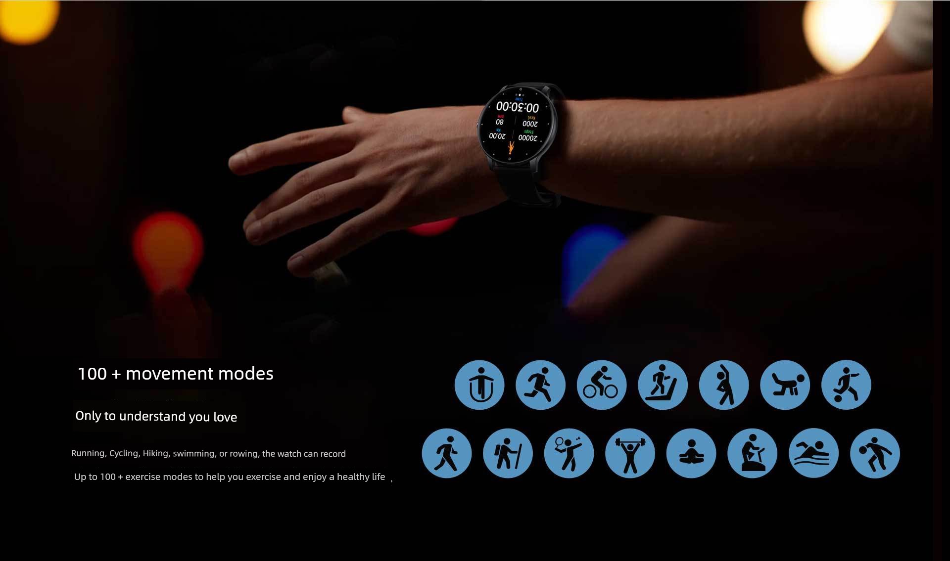  青少年智能手錶心率血壓檢測運動計步多功能鬧鐘防水男女學生手環 黄色【SMART WATCH】Product Thumbnail