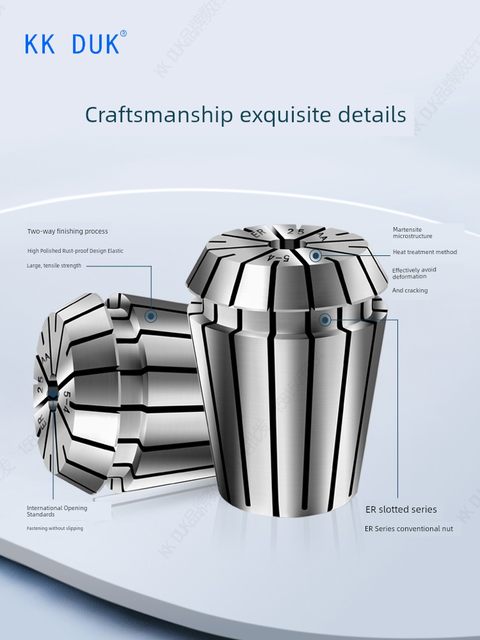 High-precision AA grade ER collet CNC engraving machine cable chuck ER8 ER11 ER16 ER20 ER32 ER40