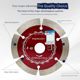 Little bee cutting sheet marble ultra-thin grooved marble genuine diamond saw blade dry cut ceramic tile special