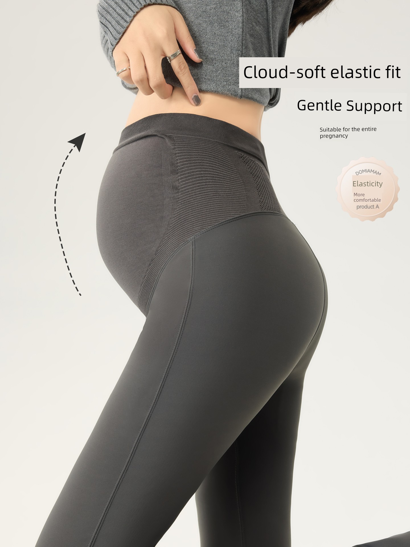 Maternity Pants for Outdoor Wear, Spring and Autumn Style, Slightly Flared, Suitable for Pregnant Women, Do Not Squeeze the Belly, Do Not Slip Down, for — 5