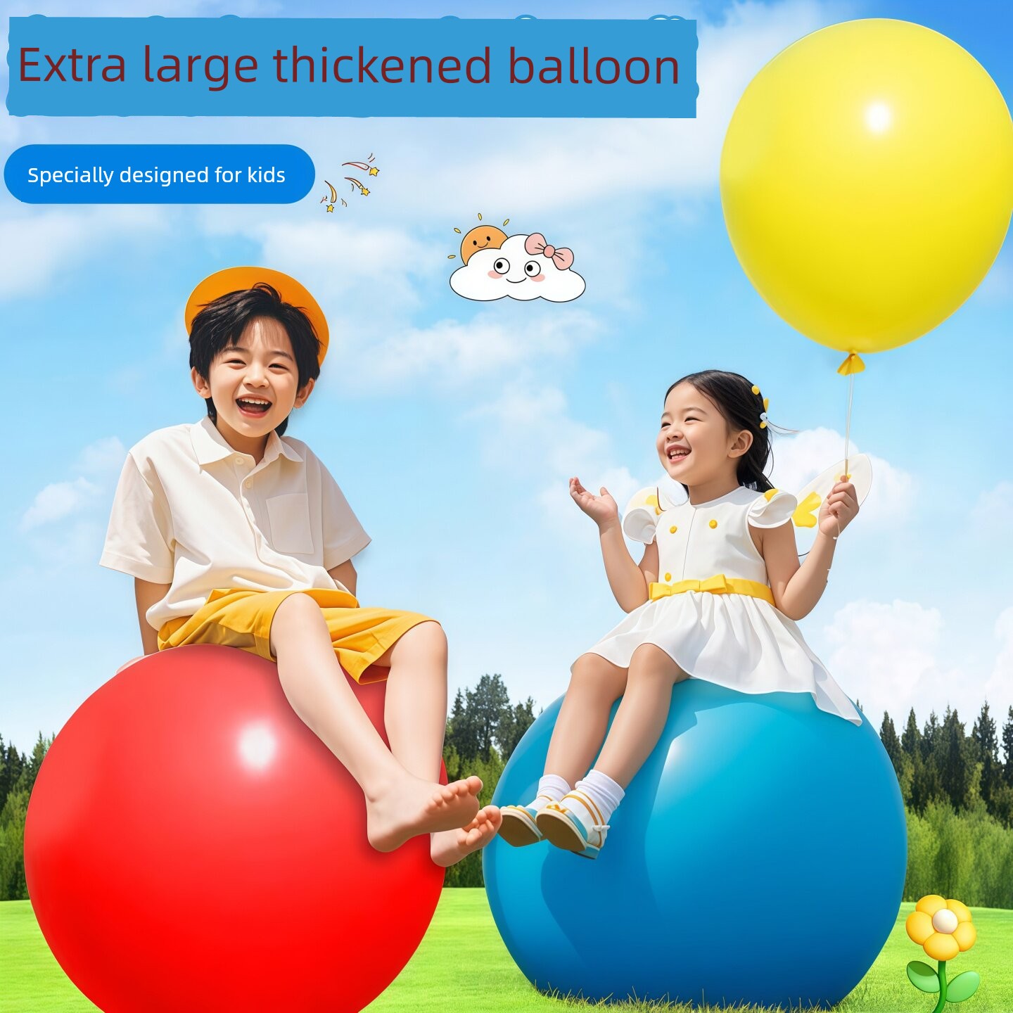 Thickened 36inch Large Balloons, Extra-Large Balloons, Children's Explosion-Proof Outdoor Balloons, Latex Toys for Event Decoration