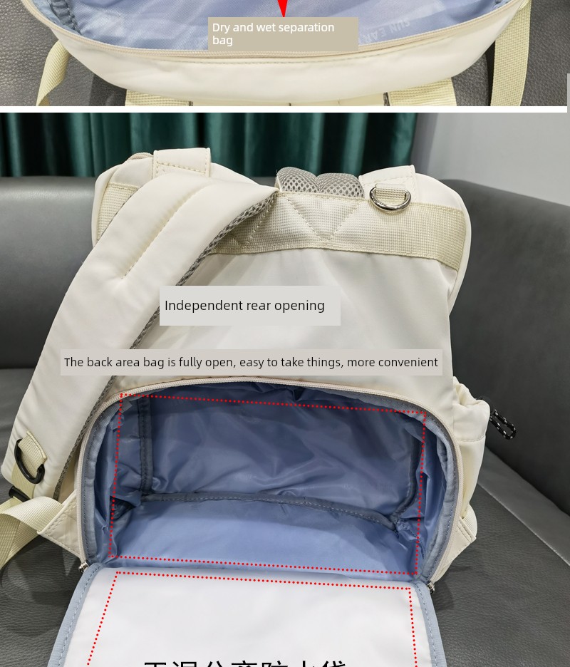 Japan Super Lightweight Waterproof Go out Satchel Baby Diaper Bag — 20