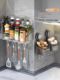 Suction cup storage rack bathroom toilet toilet hand wash basin bathroom cosmetics without punching wall wall hanging storage box