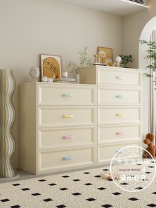 Steel Chest of Drawers, Household Iron Storage Cabinet, Wrought Iron Drawer Cabinet, Chest of Drawers, Bedroom Side Cabi