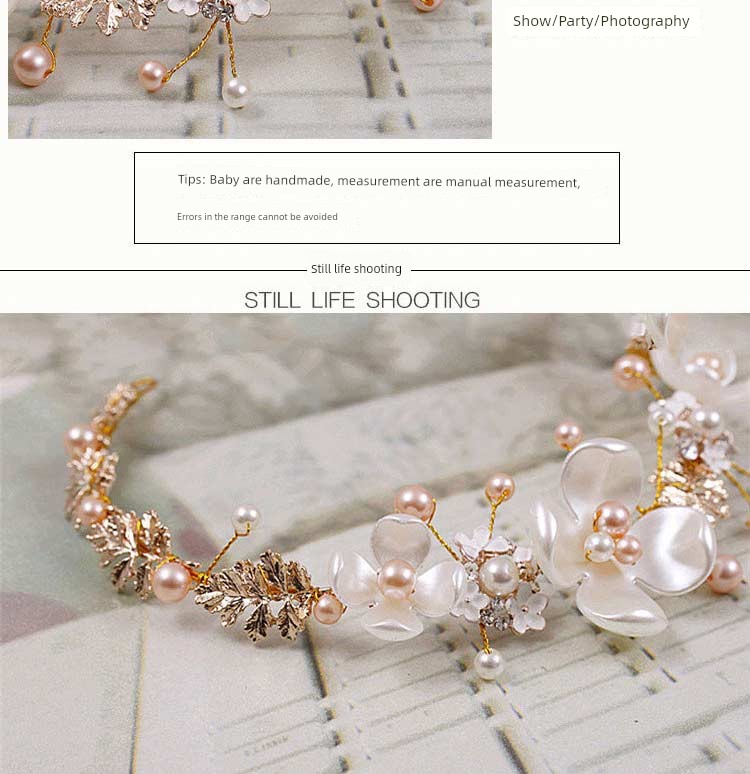 Girls Jewelry Princess Bridesmaid Performance Garland — 4