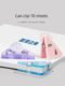 Zhiyuan triangle folder folder corner folder multi-function storage and sorting data clip pull rod transparent test paper folder stationery paper clip book clip bill clip long tail clip hand account clip