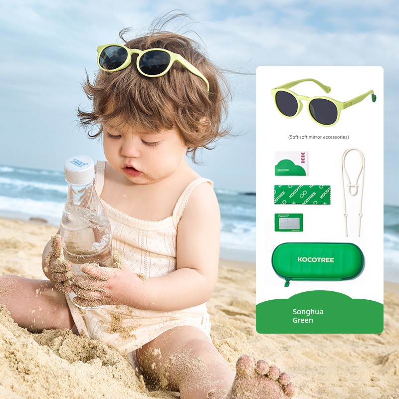 Kocotree Children's Sunglasses Boys and Girls Age Growing Sunglasses Polarized UV Protection Baby and Infant Bicycle Glasses — 5