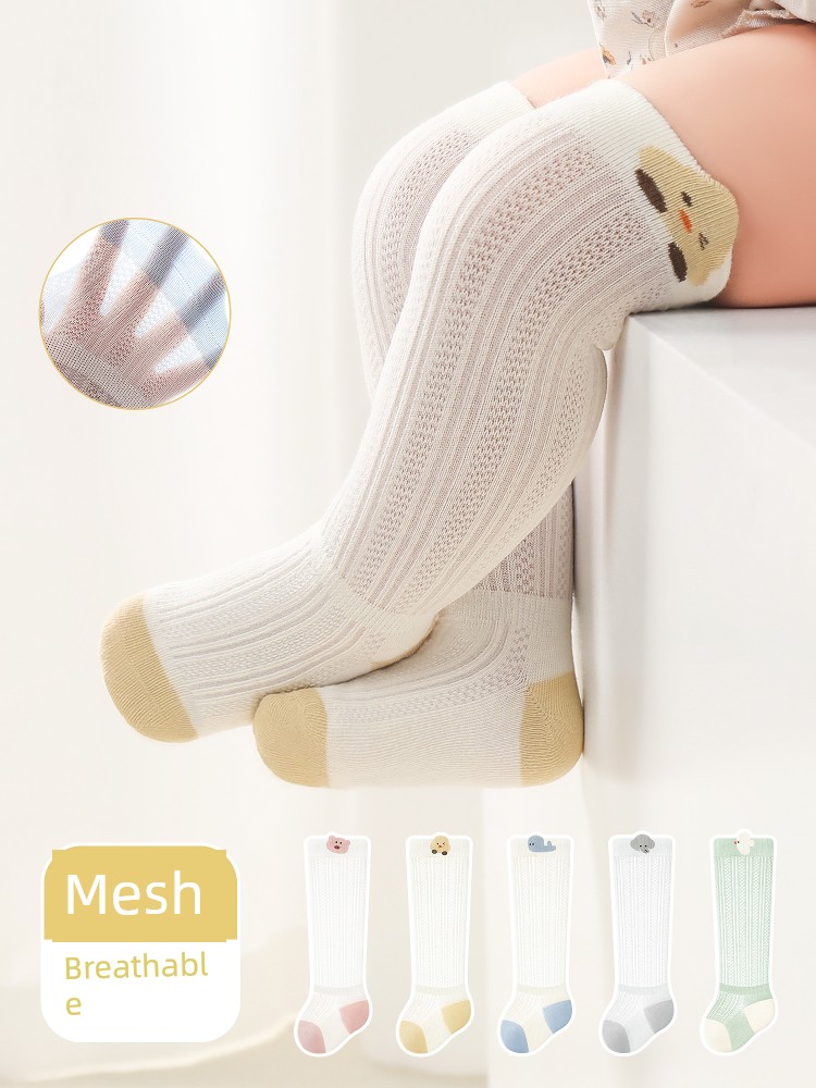 Newborn Baby Anti-Mosquito Socks Summer Thin Baby Mesh Breathable Tube Socks 0 to 3 Months Old Class A Not Tight Legs — 2