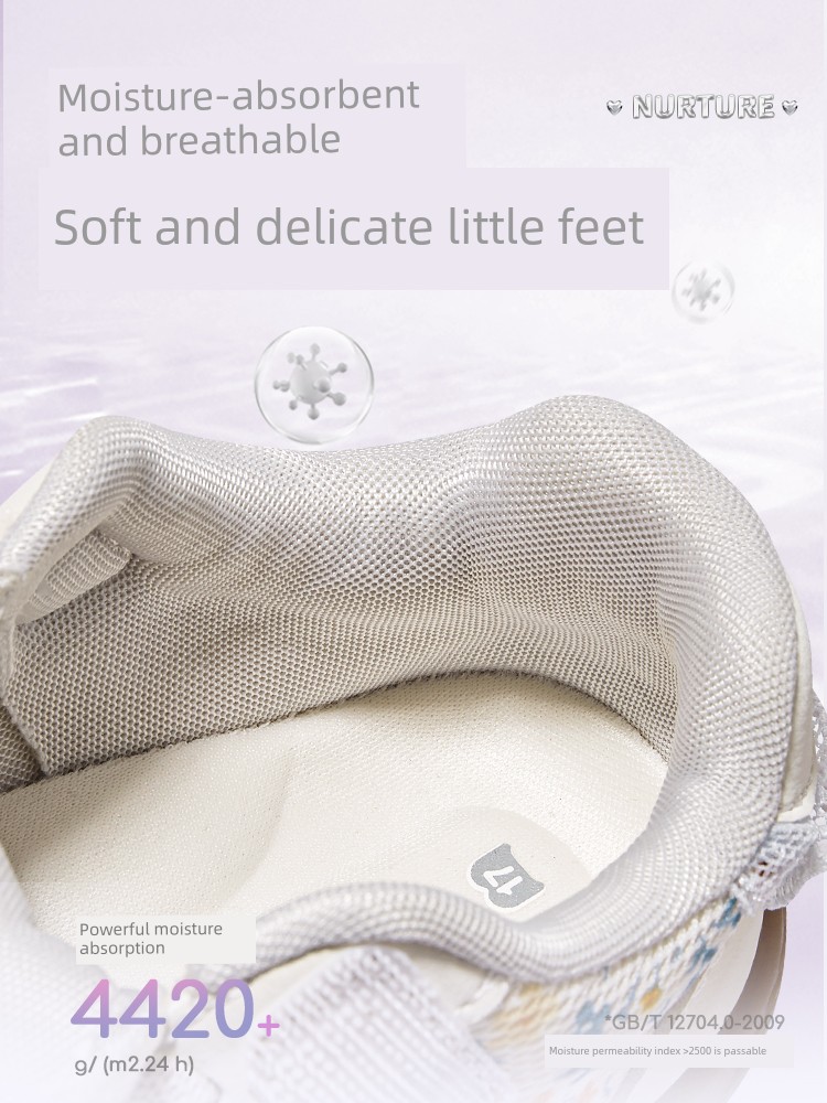 Children's Shoes for Infants, Soft-Soled Princess Training Shoes, 2026 Autumn New Breathable Mesh Functional Shoes for Girls — 3
