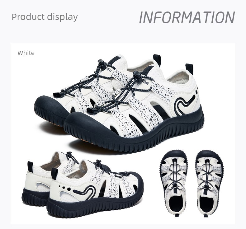 Chuchuna 2026 Summer Children's Sandals for Girls, Water Shoes for Boys, Parent-Child Shoes, Non-Slip Water Sandals — 25