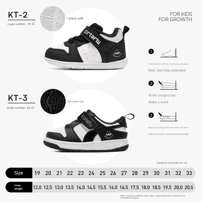 Fall Crtartu Boys and Girls Non Slip Baby Sneakers — 5