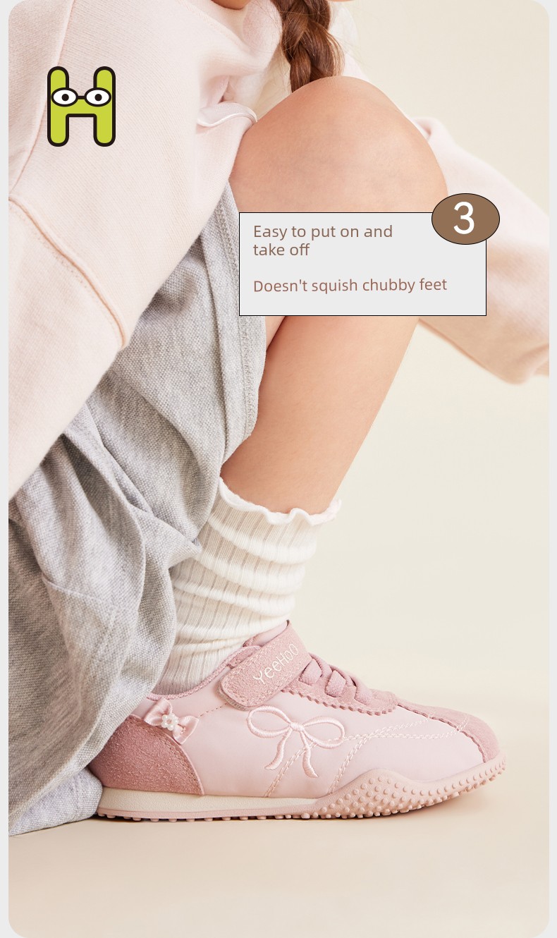 Yeehoo Children's Shoes Girls' Sneakers Autumn New Model Kids' German Training Shoes Kindergarten Red Casual Shoes Baby Shoes — 13