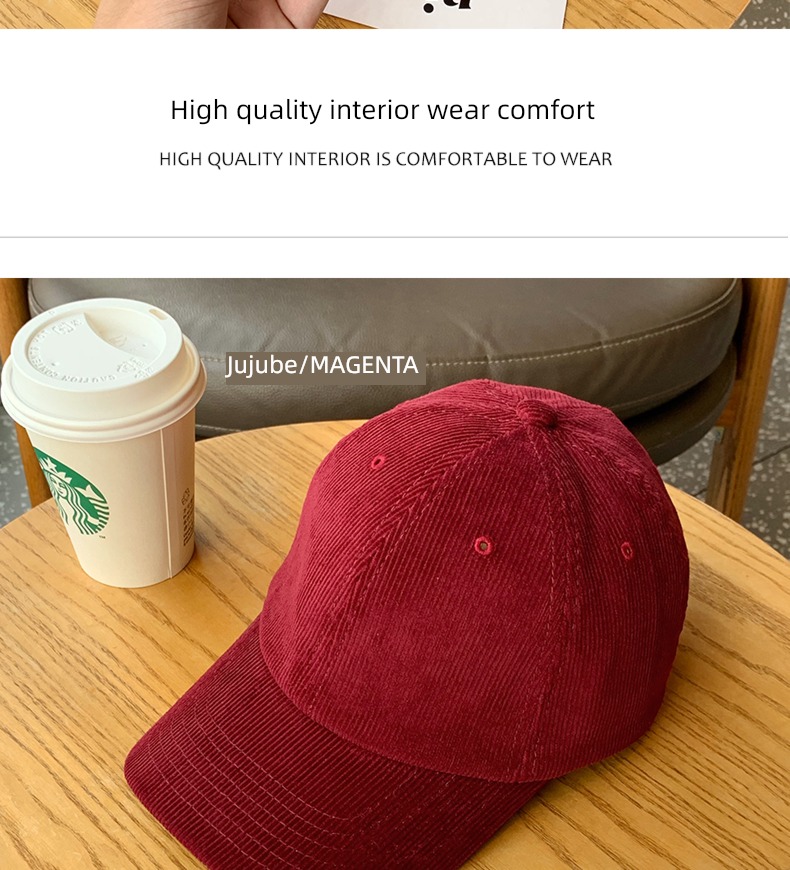 Hu stubble uncle self-control winter face without makeup Soft roof Baseball cap