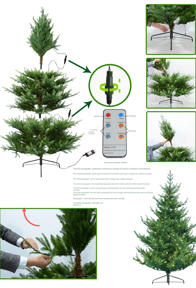 igood environment protection luxury simulation festival christmas tree