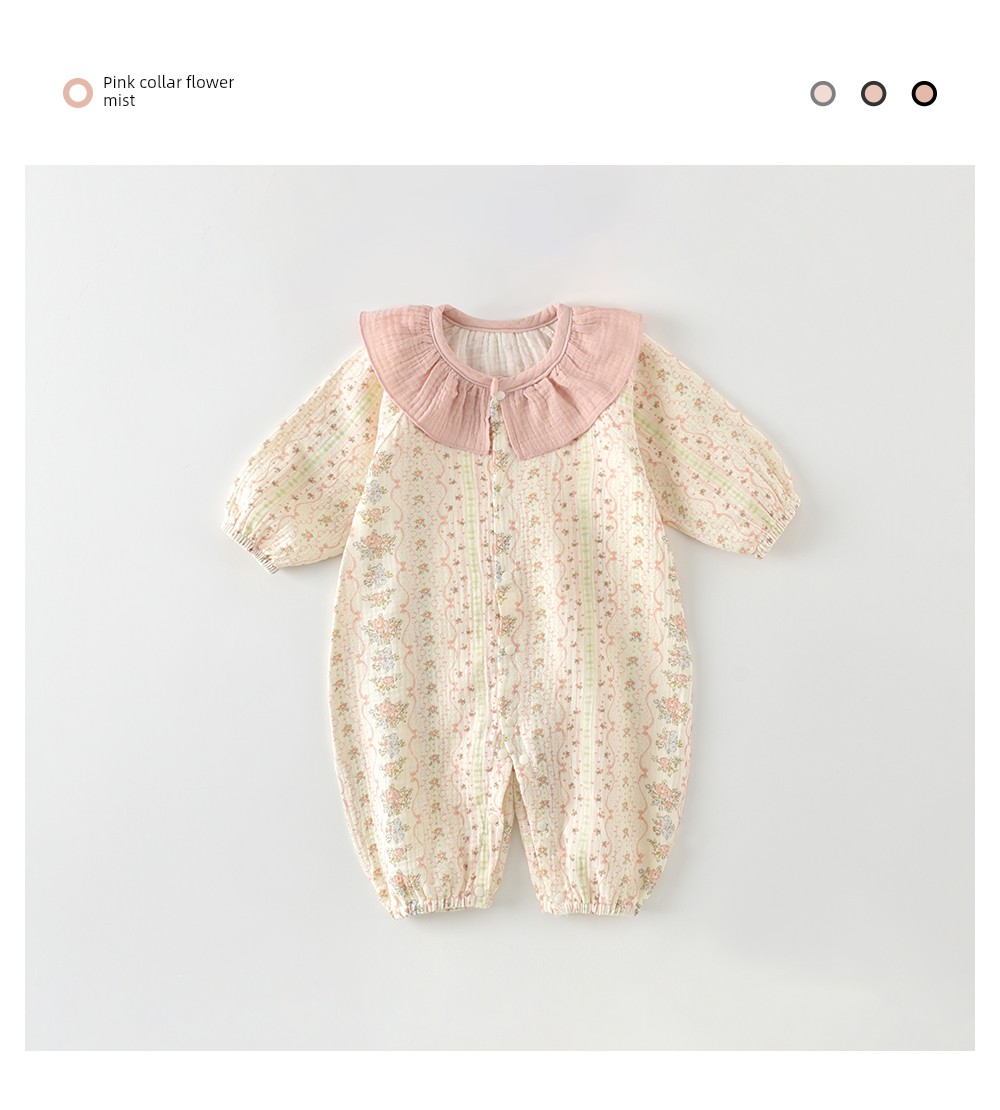 Beitais Baby Jumpsuit Autumn Super Cute Long-Sleeve Newborn Infant Clothing for Young Girls Going Out S — 13