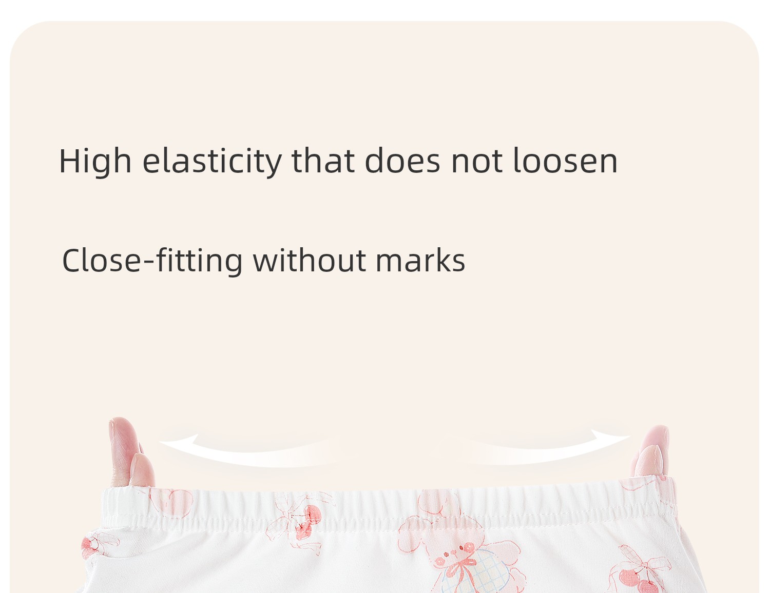 Girls' Underwear, Children's Pure Cotton, All-Cotton Crotch, Baby Girl Type A, Four-Corner Style, for Little Girls Aged 2, Non-Binding on the Bottom — 16