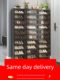2025 new transparent shoe cabinet storage cabinet integrated wall shoe box home entrance door multi-layer shoe rack tool