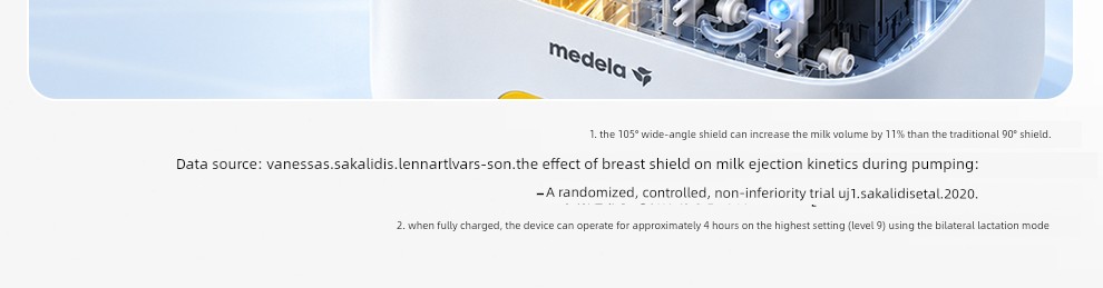Medela Plus Breast Pump Intelligent Electric Bilateral Fully Automatic Breast Milk Collection and Expression Device Medela — 8