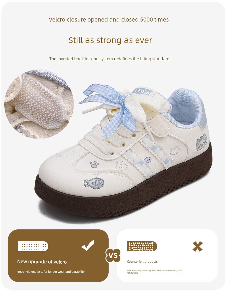 British Kidsren's Canvas Shoes for Girls 2026 New Soft-Soled Casual Versatile Sports Sneakers Autum Style Single Shoes for Girls — 7