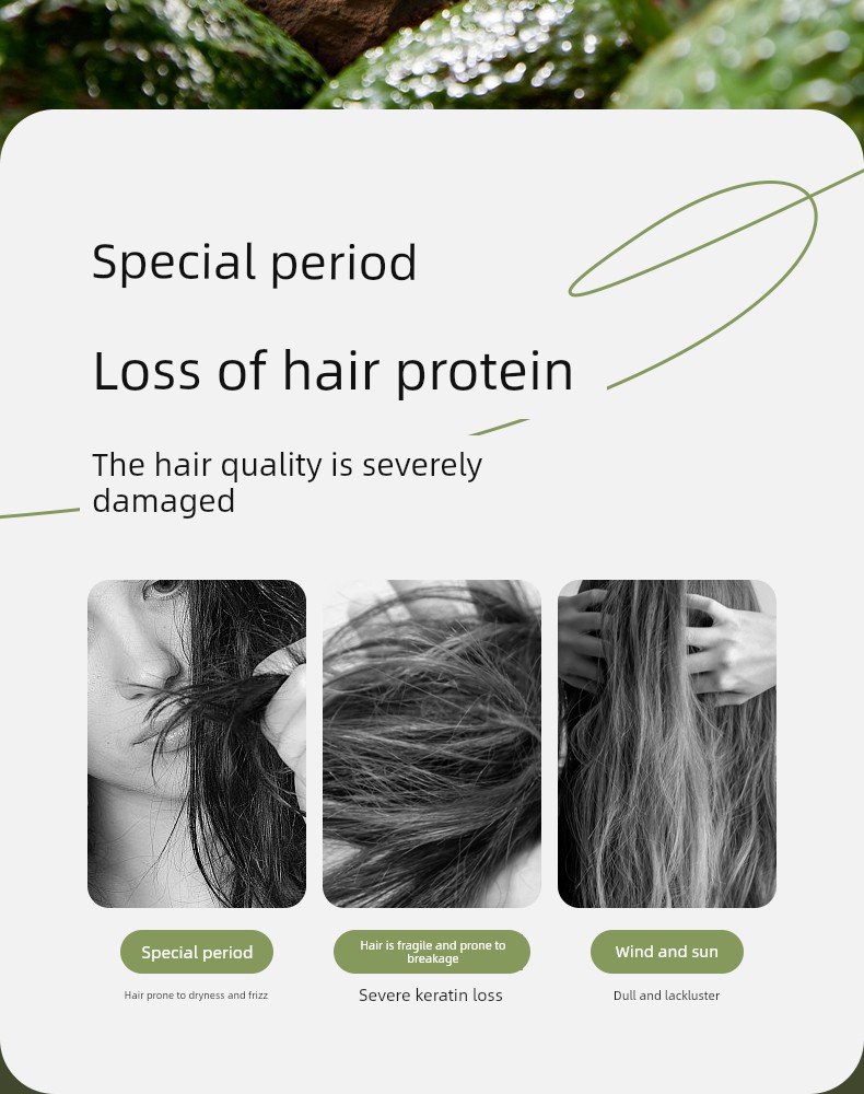 October Crystal Flower Delight Hair Mask for Pre-Pregnancy: Smooth and Silky, Improves Frizz, Hair Care, Moisturizing, Nourishing, Anti-Hair Breakage — 5