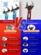 Mini movable wrench ultra-thin mouth large opening small wrench short handle small movable thin movable mouth short opening 4 inches