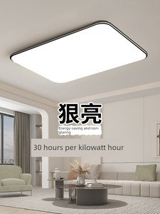 Led Living Room Ceiling Light, Ultra-Thin Led Modern Minimalist and Stylish Room Bedroom Light, Dining Room Hall Light, 