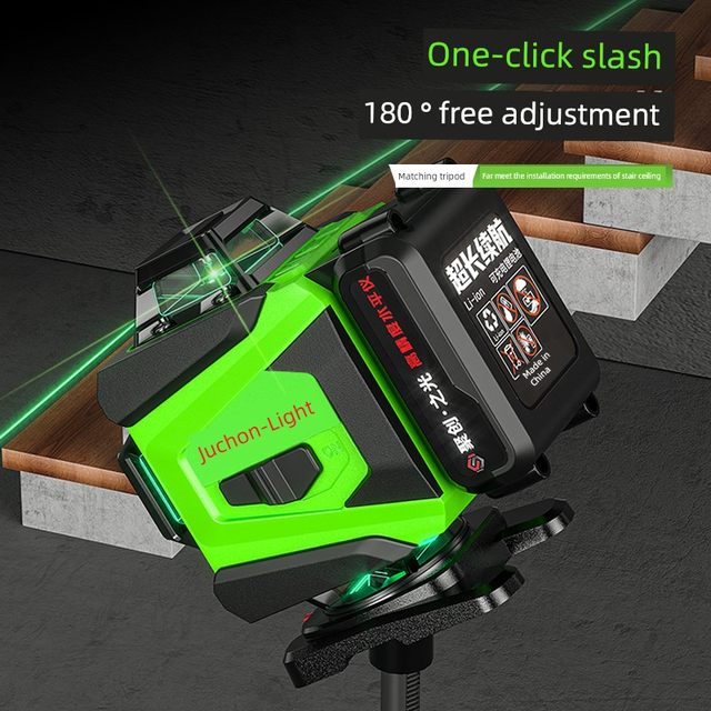 12-line green light level 16-line strong light high-precision new infrared laser wall-mounted infrared Mini