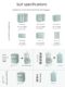 Travel storage bags, suitcases, clothing sorting bags, travel packages, clothes bags, portable underwear, business trip storage bags