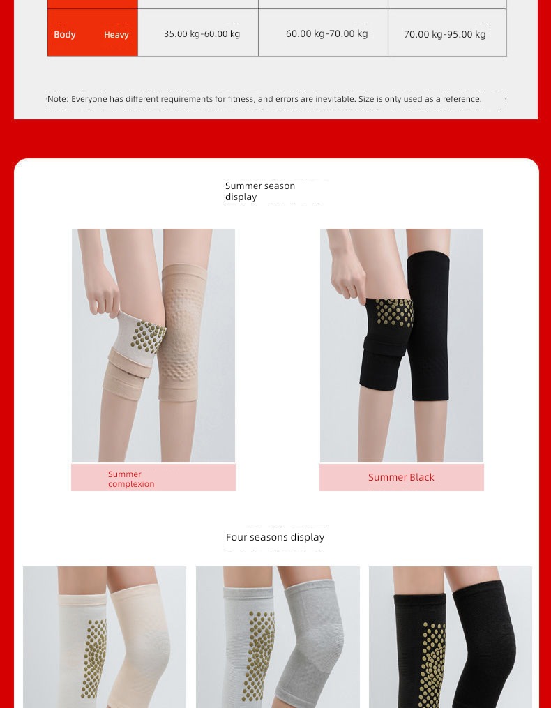 argy wormwood Self heating paint joint Autumn and winter Plush kneepad