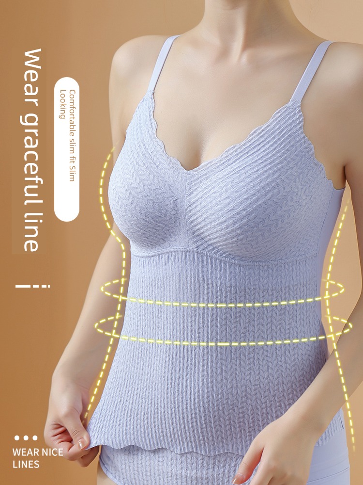 MiiOW  Inner lap Vest Lay a foundation Wear out jacket camisole