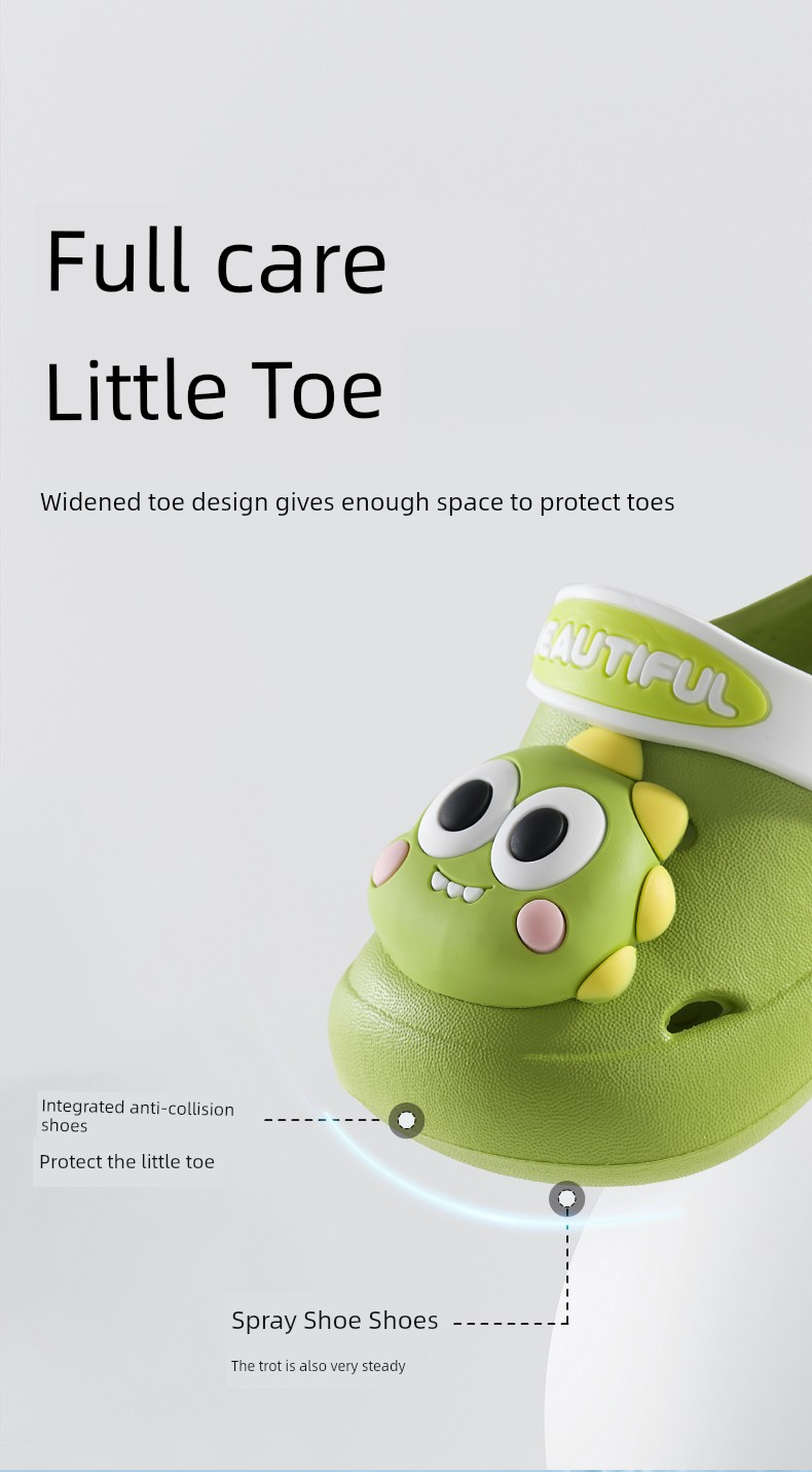 European-Style Unisex Children's Clogs, Baby Sandals, New Summer Indoor Bath Non-Slip Comfortable Shoes — 14