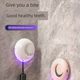 Toothbrush disinfector intelligent sterilization uv ultraviolet wireless charging portable toothbrush storage box storage rack without hole punching