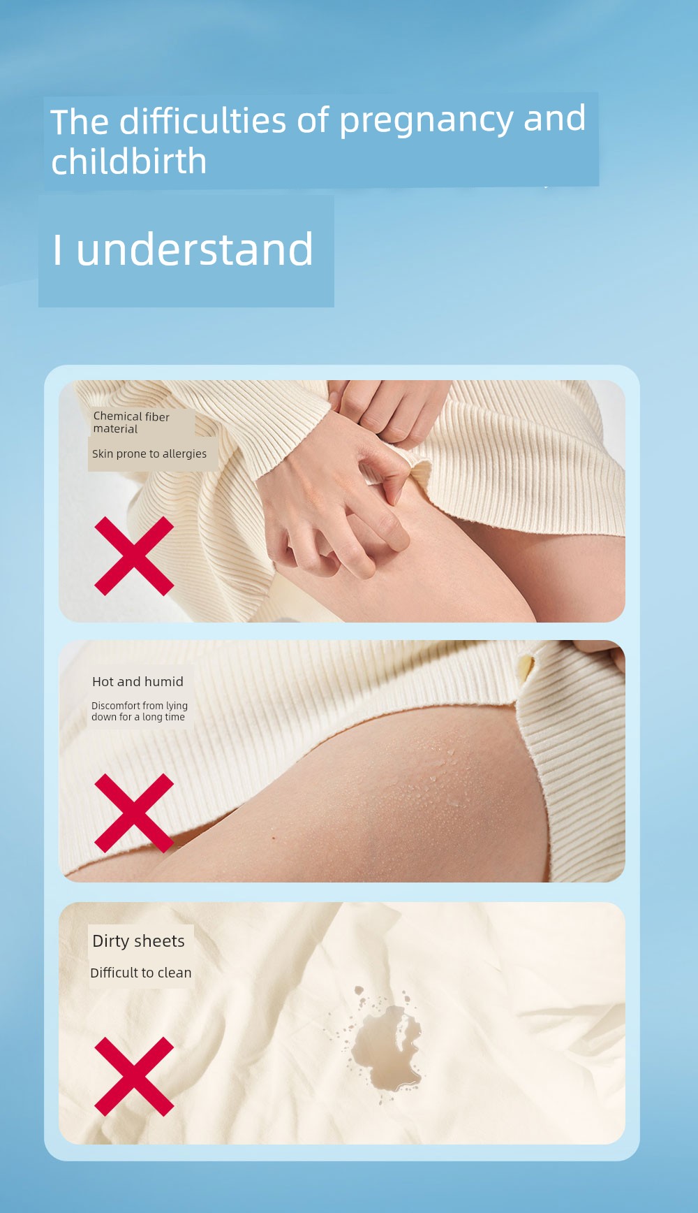All-Cotton Era Skin-Friendly Maternity Pads for Postpartum Use, Disposable Urine Pads for Pregnant Women, Adult Care Menstrual Pads — 2