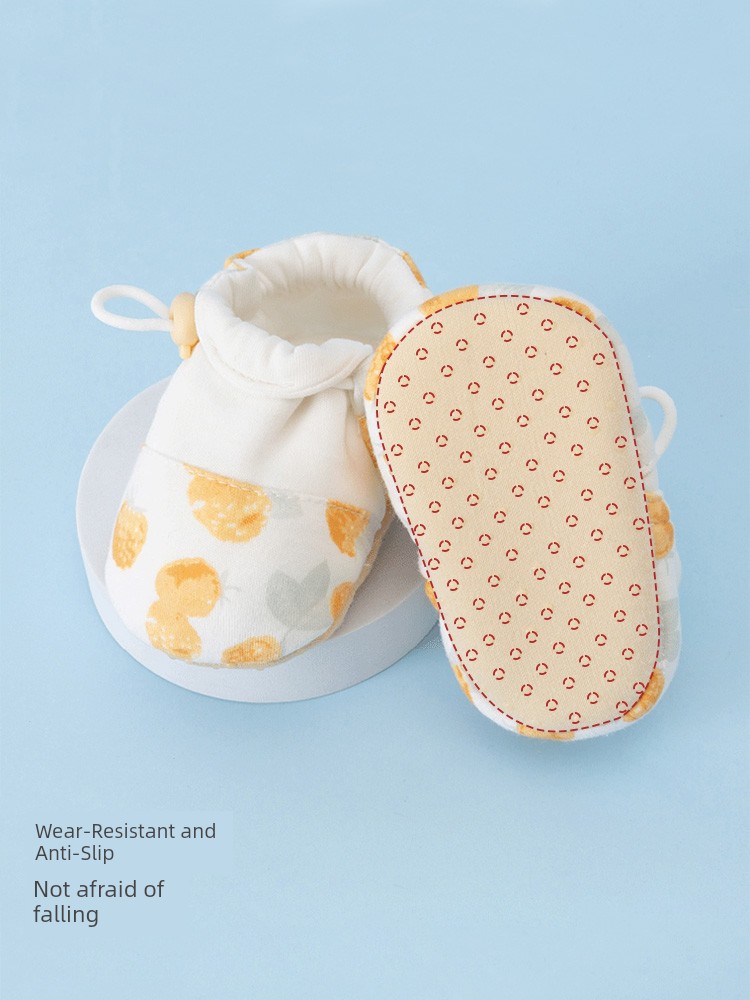 Beitais Infant Foot Covers, New Spring and Autumn Style Newborn Shoes, Soft-Soled Indoor Walking Shoes for Small Infants, Size S — 3