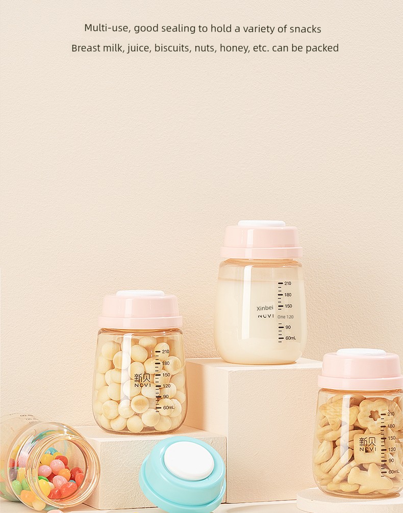 XENBEA PPSU Baby Wide Caliber Fresh-Keeping Breastmilk Bottle — 13