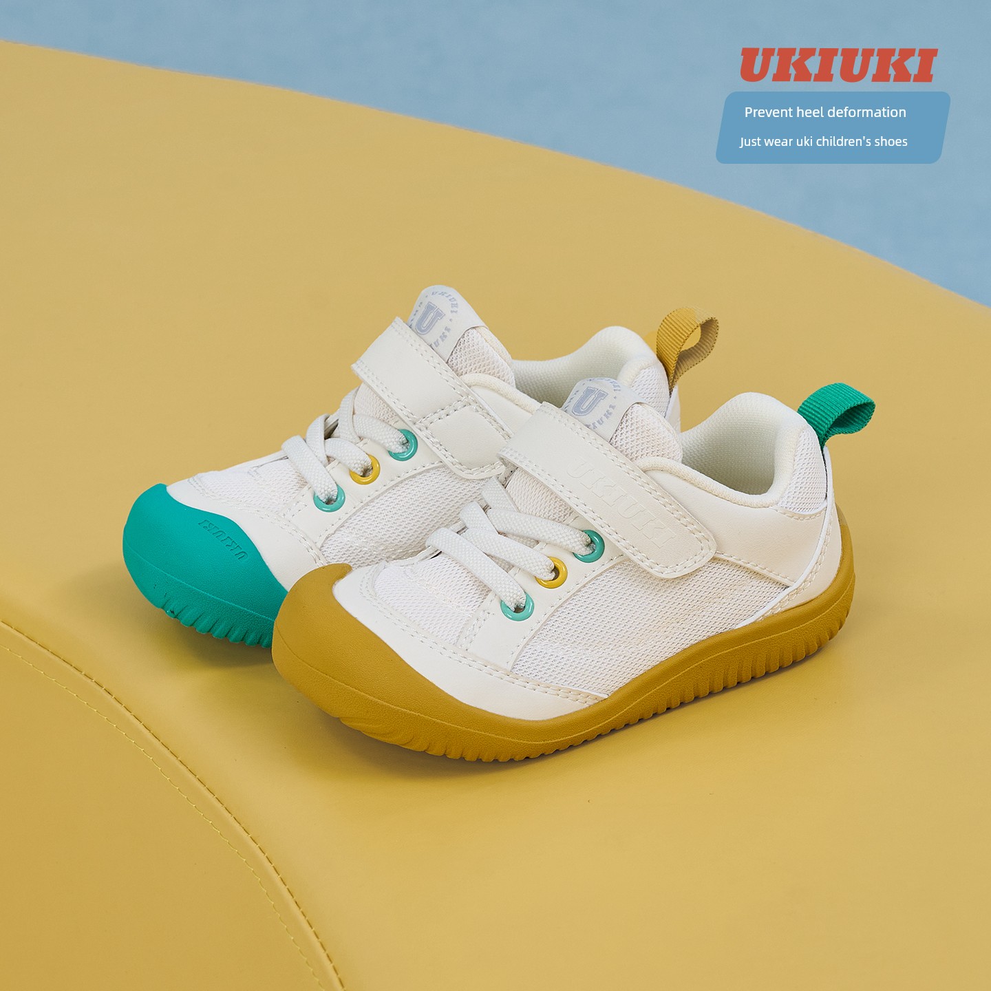 Ukiuki Baby Wide-Fit Toddler Shoes Kindergarten Indoor Boys' Shoes 2026 Autumn New Breathable Non-Slip Functional Shoes — 2