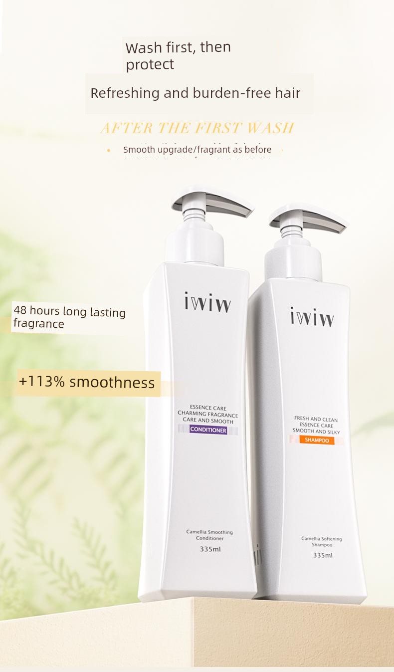 Iwiw Plant-Derived Camellia Shampoo Anti-Dandruff Oil Control Shower Gel Conditioner Fragrant and Fluffy A8 — 6