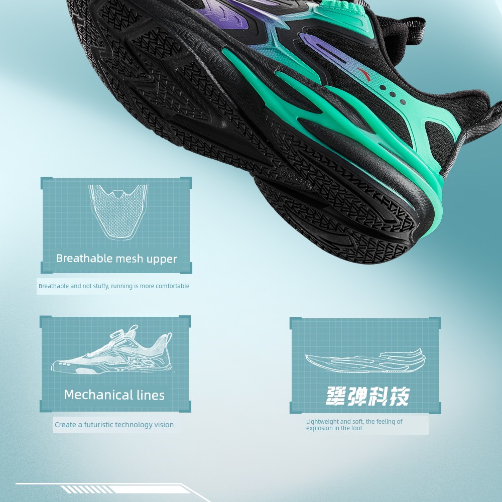 Anta Kids Boys' Running Shoes 2026 Autumn New Model Professional Breathable Sports Shoes for Boys — 26