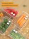 Refrigerator storage box Food grade antibacterial freshness box Kitchen vegetables and fruits food storage box Egg sorting tool