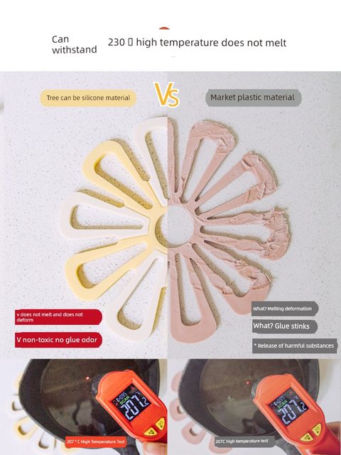 Trees can flower insulating pads silicone pad dining table pad thickened pot pad bowl pad coaster household plate pad anti-scalding pad