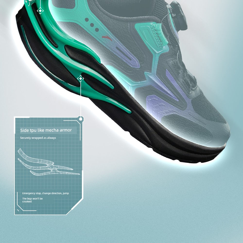 Anta Kids Boys' Running Shoes 2026 Autumn New Model Professional Breathable Sports Shoes for Boys — 31