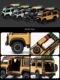 Land Rover Defender VAN Outdoor Camper Model Off-Road Vehicle Van Car Model Boy Toy Car Collection