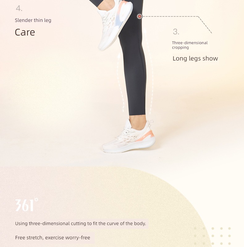 2022 High waist honey peach Buttock lifting woman Sports pants