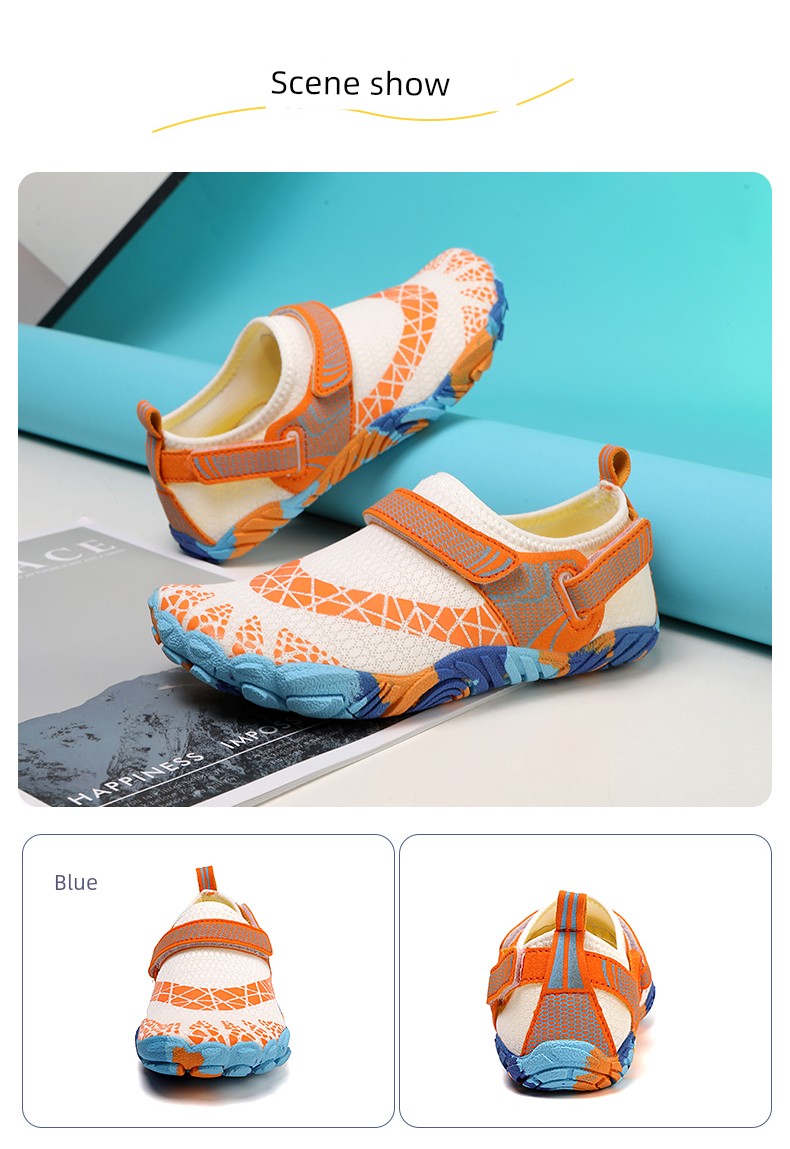 Platform plus Kids Upstream Shoes Men's and Women's Beach Shoes Quick-Drying Hiking Drifting Swimming Shoes Cutting Sea Reef Antiskid Shoe — 54