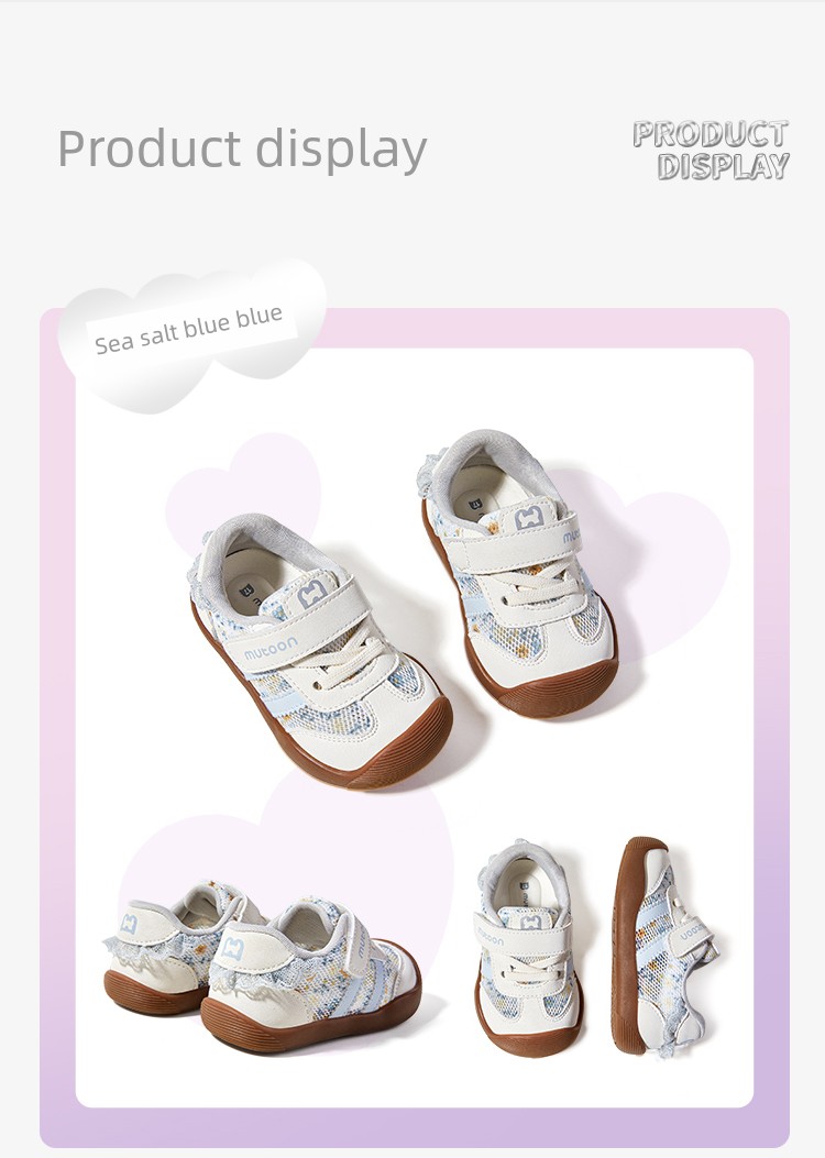 Toddler Shoes with Soft Soles, Autumn and Winter Retro Floral Walking Shoes for Little Girls, Functional Shoes for Boys — 59