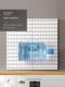 Hole board accessories rack household storage hanging basket hook wall punch-free kitchen display storage rack hanging parts