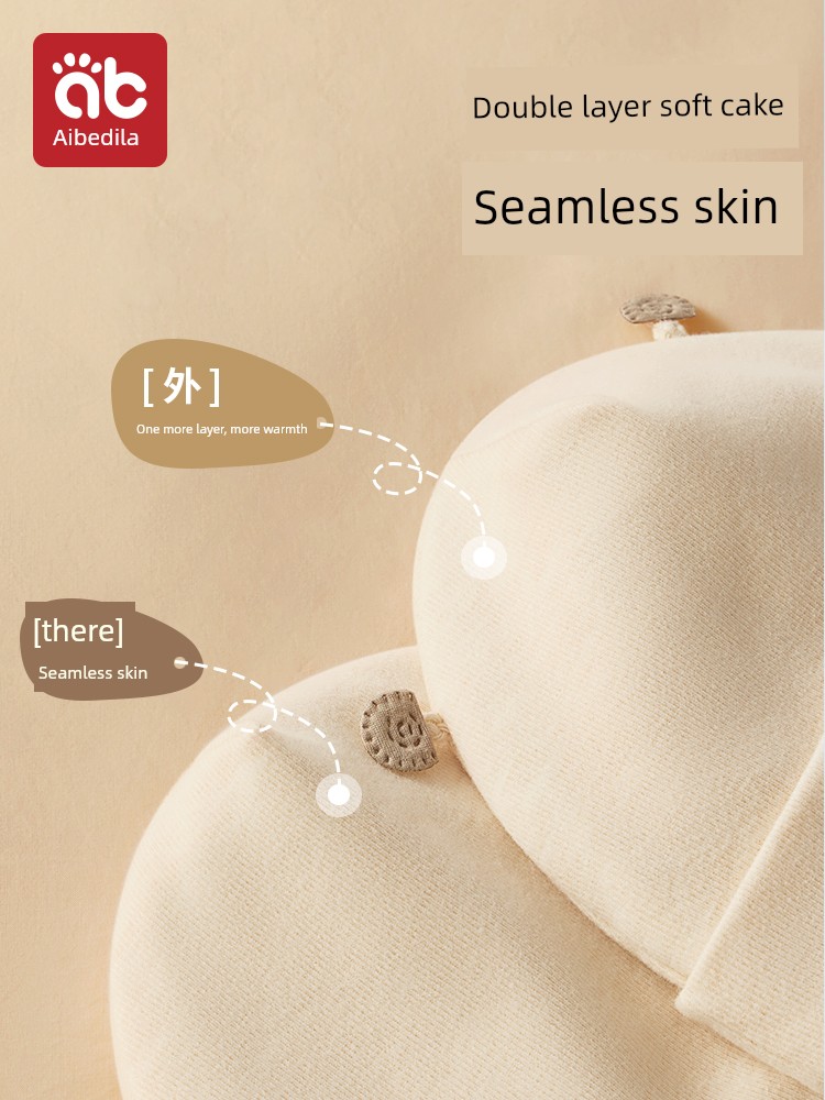 Newborn Baby Hat Autumn and Winter Class a 0 to 3 Months Infant Hat for Newborn Boys and Girls Small Age Group Outdoor Hat — 2