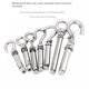 304/201 stainless steel expansion hook screw universal expansion bolt hook ring pulling and explosion M6M8M10M12