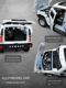 Alloy Hummer police car simulation large special police car model children toy car off-road vehicle public security car boy